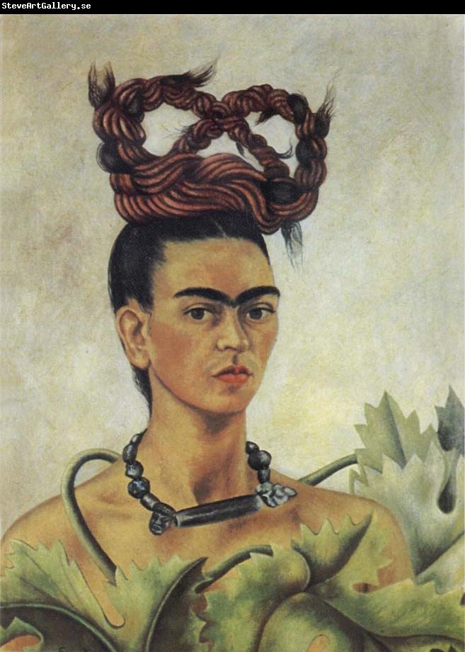 Frida Kahlo Self-Portrait with Braid